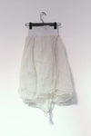 Marc Le Bihan Silk Skirt Six-layer Gauze 25930 Series French Hand-dyed MLB-25930-GLACIER Ice White